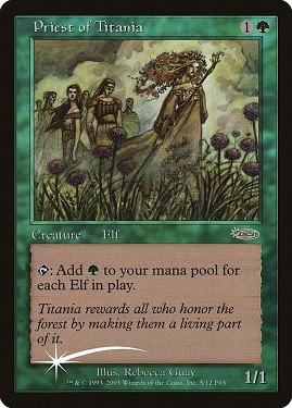 Priest of Titania Friday Night Magic Promos